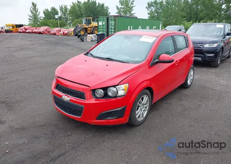 2016 Chevrolet Sonic Lt Auto из США, поврежденный, VIN 1G1JC6SB4G4175263